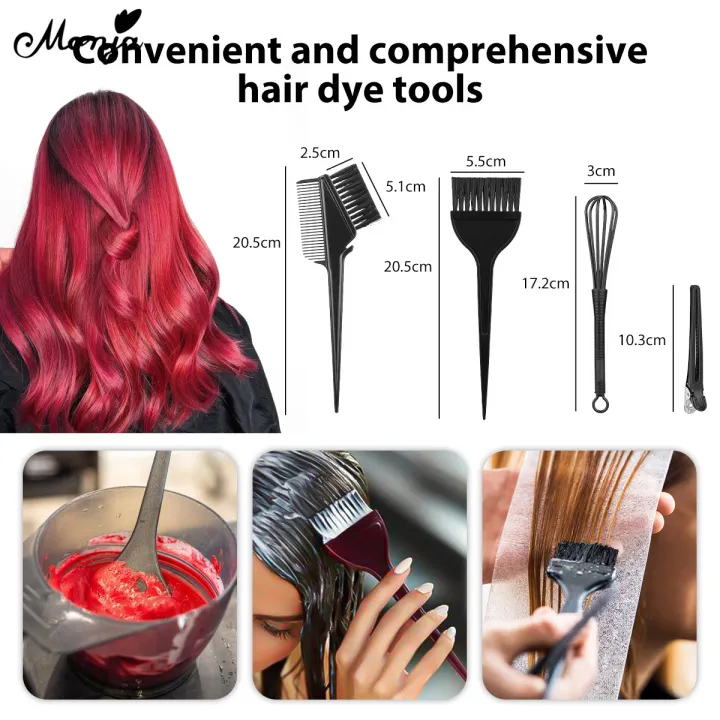Monja%20Hair%20Dye%20Coloring%20Kit%20Hair%20Dyeing%20Brush%20Hair%20Dyeing%20Bowl%20Coloring%20Comb%20Earcap%20Clips%20Dyeing%20Cape%20Hair%20styling%20Tool%20-%20Image%205