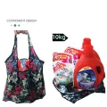 【ALLGOOD】 Reusable Shopping Bags Women Foldable Tote Bag Portable Cloth Eco Grocery Bag Folding Large Capacity Handbags. 