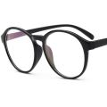 Korean fashion glasses frame, retro round glasses frame trendy, can be equipped with flat mirror with myopia frame mirror. 