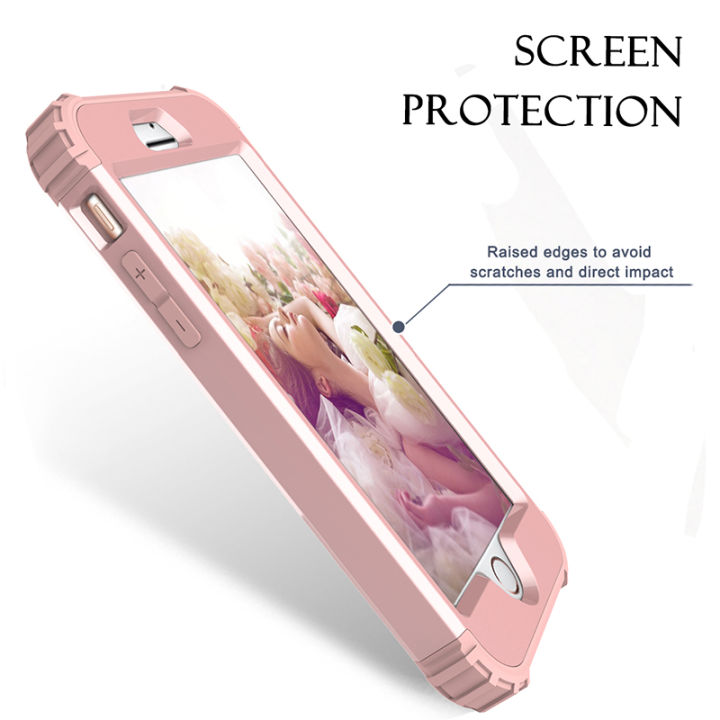 Shockproof%20Phone%20Cases%20For%20iPhone%20XS%20X%208%207%206%206s%20Plus%20Cover%20Durable%20PC+TPU%203%20Layer%20Hybrid%20Full%20Body%20Protect%20Anti-Knock%20Armor%20Case%20-%20Image%204