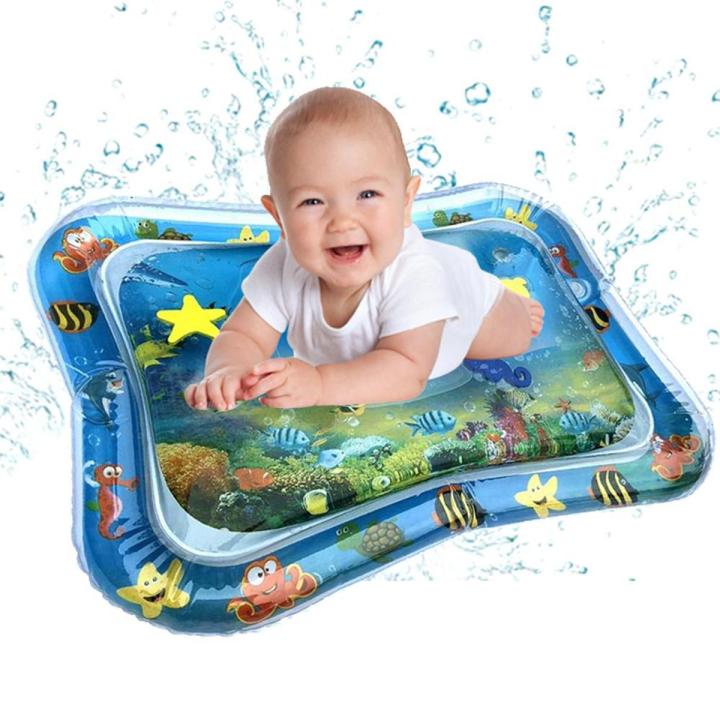 Inflatable Baby Water Mat Fun Activity Play Center for Children & Infants | INeedz KU57