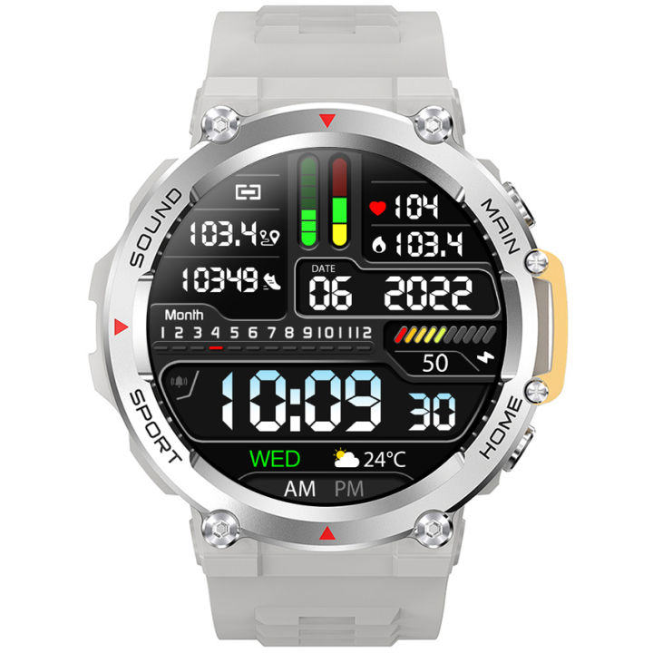 2023 Smart Watch Smartwatch Men Android Bluetooth Call IP68 Waterproof 1.5 inch Big Screen Long Battery Life Fitness Tracker