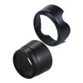 2 Pcs Lens Hood Camera Lens Hood for Canon EF-S: 1 Pcs EW-63C EW63C 18-55Mm F / 3.5-5.6 IS STM Lens Hood & 1 Pcs ET-63 55-250Mm F4-5.6 IS Lens Hood. 