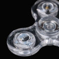 Luminous LED light Spinner Hand Top Spinners Glow in Dark Light EDC Figet Spiner. 