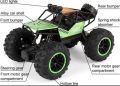 Remote Control truck with off road tires LED Lights RC drift cars. 