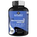 NATURYZ Daily Multivitamin Men 18+ with Highest 60 Nutrients (Vitamins, Minerals, Amino acids, Enzymes, Antioxidants, Herbal Extracts with Omega 3) and 11 Performance Blends for Muscle growth, Strength & Immunity- 60 Tablets(FROM INDIA)NUZ. 