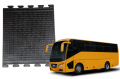 Bus Carpet High quality Rubber bus carpet 66 cm x 78 cm-universal fit joint bus floor carpet. 