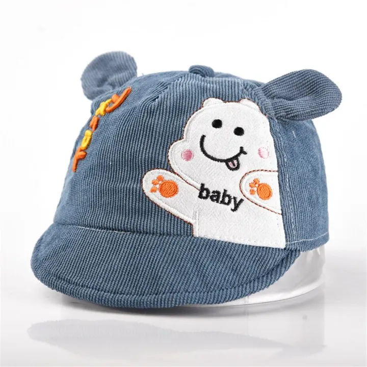 Casual%20UV%20Protection%20Baby%20Baseball%20Cap%20Thin%20Breathable%20Soft%20Cotton%20Duck%20Tongue%20Hat%20Cute%20Cartoon%20Baby%20Sun%20Cap%20Outdoor%20-%20Image%207