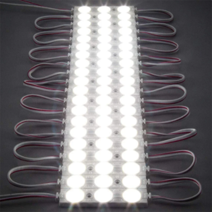 2024 NEW 12V waterproof 2835 3LEDs 1.5W Injection molding LED Module high lumen super bright led modules lighting,100PCS