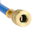 A/C Refrigeration Oil Filling and Replenishing Cylinder + 2 Quick Couplers 2 Oil Checkers. 