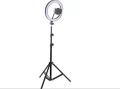 Ring light with stand. 