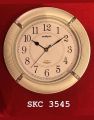 Gold Wall Clock For Home (SKC-3545). 