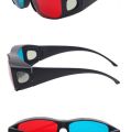 Red Blue Cyan 3D Vision Glasses Anaglyph Glasses for Camera Film. 