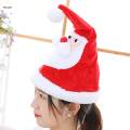 Santa Hat Singing and Dancing with Music Swing Christmas Costume Accessories for New Year Party Xmas. 