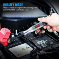 Circuit Tester Pen 6V/12V/24V DC Digital Test Pen Automotive Test Light Pen with Gloves. 