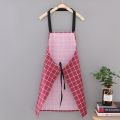 【HOT】 Apron Waterproof Bib Kitchen Apron With Pockets BBQ Cooking Drawing Crafting Aprons Clothes For Women Chef Cooking. 