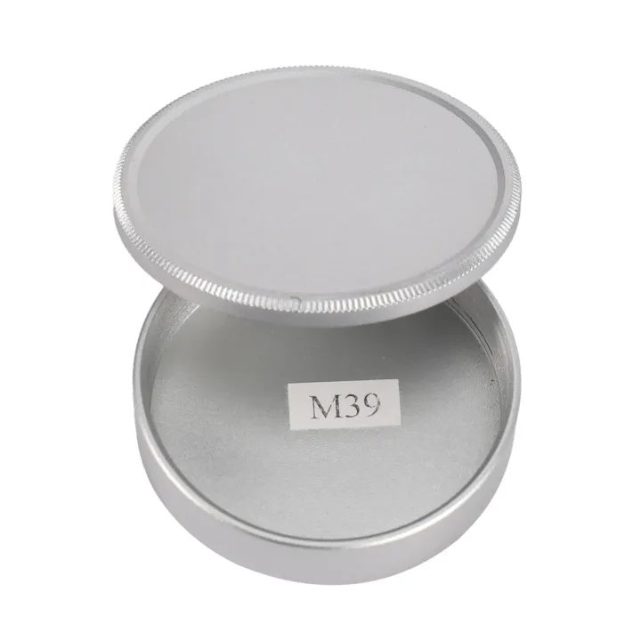 10X Metal Body Cap and Lens Rear Cap Set for M39 Ltm Screw Mount Mcm39S ...