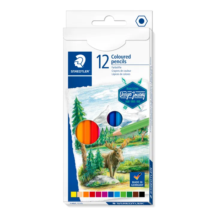 STAEDTLER%C2%AE%20Design%20Journey%20146C%20C12%20Colour%20Pencil%20Cardboard%20box%2012%20Set%20-%20Image%202
