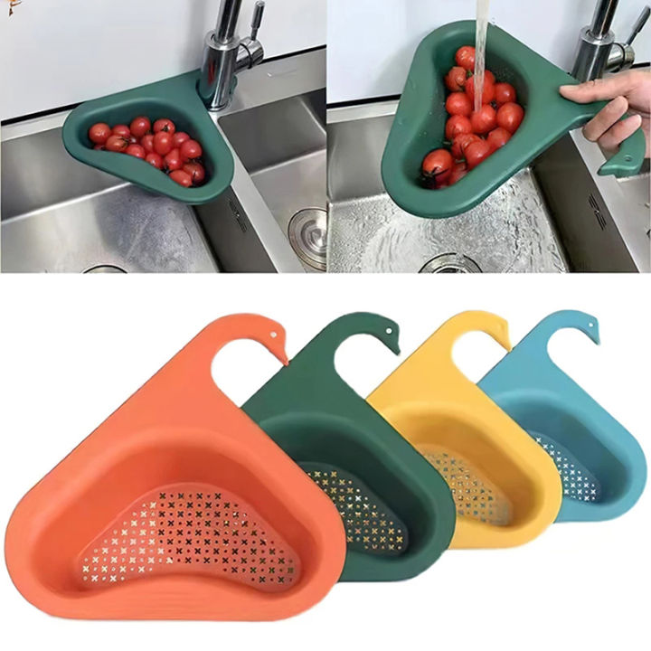 Sink Swan Drain Basket General Drain Basket Kitchen Leftover Sink Strainer MJK