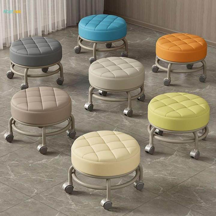 Rolling%20Stools%20with%20Wheels%20360%C2%B0%20Rotating%20Housework%20Stool%20PU%20Leather%20Seat%20Padded%20Shoe%20Changing%20Stool%20-%20Image%208