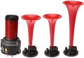 Musical style air horn. 