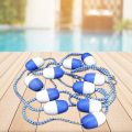 LKPCIGCXM 11 Balls Safety Float Line-5M Swimming Pool Safety Separation Rope Float Rope Line Swimming Pool Equipment. 