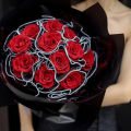 Flower Wrapping Paper Pearl Wave Yarn Flower Packaging Lace Mesh Florist Handmade Bouquet Gift Packaging Supply Decor. 