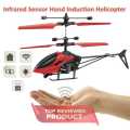 Rechargeable Infrared induction Helicopter Sensor Aircraft with Flashing Light. 