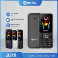 MKTEL B310 Bar Feature Phone 1.77" Display 2G Dual SIM Dual Standby Puguang Lamp 800mAh MP3/MP4/FM Radio/Bluetooth/GPRS. 