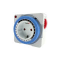 【InnovateWorld】24 Hours EU Timer Switch Timer Plug in Mechanical Grounded Programmable Smart Countdown Switch Socket Indoor Auto Power off. 