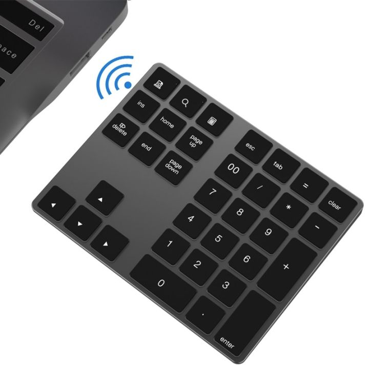 HXSJ%20BT%203.0%20Wir-eless%20Numeric%20Keypad%2034%20Keys%20Digital%20Keyboard%20for%20Accounting%20Teller%20Windows%20IOS%20Mac%20OS%20Android%20PC%20Tablet%20Laptop%20-%20Image%204