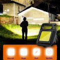 Mini Magnetic COB Keychain Light Lumens Bright USB Rechargeable Flashlight 3 Light Modes Portable Folding Bracket Work Lamp. 