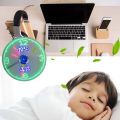 Hand Mini USB Fan Portable Gadgets Flexible Gooseneck LED Clock Cool For Laptop PC Notebook Real Time Display Durable Adjustable. 