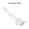 USB C Type C Type-C External Sound Card Hi-Fi Magic Voice 7.1 CH o Card Adapter USB-C to Jack 3.5mm Earphone Microphone Speaker Replacement for Laptop Pro. 