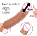 18+ 9 inch Penis Extender Sex tooys for Man Vibrator Sex Toys 18 Erection Ring for Men Men's Special Condom Cock Sleeve for Penis. 
