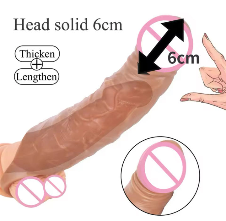 18+%209%20inch%20Penis%20Extender%20Sex%20tooys%20for%20Man%20Vibrator%20Sex%20Toys%2018%20Erection%20Ring%20for%20Men%20Men's%20Special%20Condom%20Cock%20Sleeve%20for%20Penis%20-%20Image%204