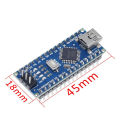 Arduino Nano 3.0 CH340C Atmega328 MINI 16M 5V Micro-controller CH340C Controller Board Module for Arduino CH340 Atmega328P USB V3.0 Driver without CABLE. For arduino project ardutech. 