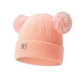 Adorable Knitted Baby Hat with Pompon for Boys and Girls. 