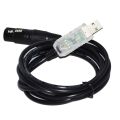 INDUSTRIAL FTDI FT232RL CHIP USB TO RS485 DMX512 3P XLR FEMALE / MALE CONVERTER FREESTYLER QLC STAGE LIGHTNING CONTROLLER CABLE. 