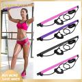 Enigma- Fat Burning Pilates Bar Portable Pilates Bar with Resistance Band for Full Body Workout Home Gym Fitness Equipment for Men Women in Asia Strength Training Pilates Bar. 