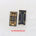 2PCS FPC Connector Battery On Board For Samsung Galaxy Note 10+ Note10 Plus N975 S20 Ultra S20U G988 Clip Holder On Flex. 