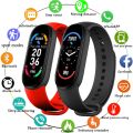 (New) M6 Smart bracelet watches men women Smart Watch heart rate fitness tracking waterproof sports band for Apple Xiaomi Android kids. 