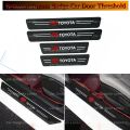 Car Door Entrance Point Anti Scratch Protector Decal Sticker 4Pcs/Set. 