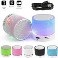 S10 Mini Wireless Portable Plastic Bluetooth Speakers with TF Card Hi-fi MP3 Music Player Subwoofer Home Audio for All Android and Apple Devices. 