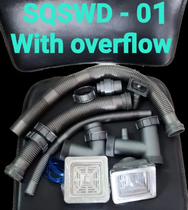 Stainless%20Steel%20Double%20Bowl%20Kitchen%20Sink%20Drain/Waste%20Kit%20-%20110mm%20with%20Overflow,%20Circular%20&%20Square%20Options%20-%20Image%207