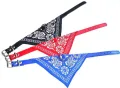 Universal Adjustable Pet Triangle Bandana Scarf Collar Neckerchief(Random Color). 