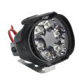 1 Pair Electric 6leds Spotlight External Led Motorcycle Spotlight Car Auxiliary Headlight Fog Lamp. 