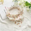 Ruoshui Triangle Hair Scarf For Woman Summer Printed Floral Bandanans Woman Hair Accessories Headband Elastic Hiarband Headwrap. 