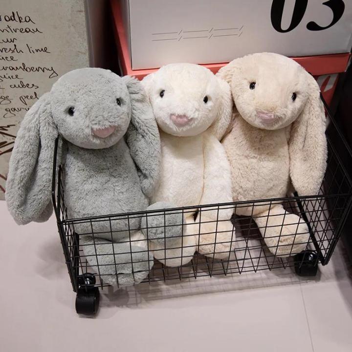 Kawaii Long Ear Rabbit Plush Toy Stuffed Toy Bunny Doll Babies Sleeping ...