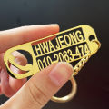 Door, car number, mobile phone, customized name, keychain number, address, company logo, pendant, nameplate, friend, gift. 